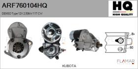 HQ ARF760104HQ - ARR NUEVO DENSO Type 12V 2,50kW 11T CW