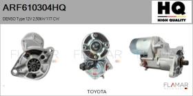 HQ ARF610304HQ - ARR NUEVO DENSO Type 12V 2,50kW 11T CW