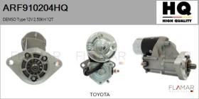 HQ ARF910204HQ - ARR NUEVO DENSO Type 12V 2,50kW 12T