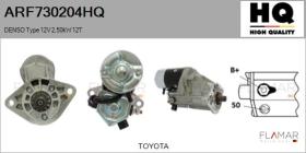 HQ ARF730204HQ - ARR NUEVO DENSO Type 12V 2,50kW 12T