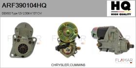 HQ ARF390104HQ - ARR NUEVO DENSO Type 12V 2,50kW 13T CW