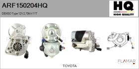 HQ ARF150204HQ - ARR NUEVO DENSO Type 12V 2,70kW 11T