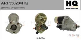 HQ ARF350204HQ - ARR NUEVO DENSO Type 12V 2,80kW 11T CW