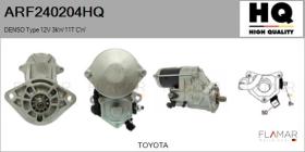 HQ ARF240204HQ - ARR NUEVO DENSO Type 12V 3,00kW
