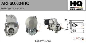 HQ ARF660304HQ - ARR NUEVO DENSO Type 12V 3,00kW 10T CW