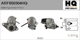 HQ ARF650304HQ - ARR NUEVO DENSO Type 12V 3,00kW 11T CCW
