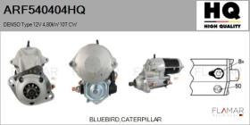HQ ARF540404HQ - ARR NUEVO DENSO Type 12V 4,80kW 10T CW