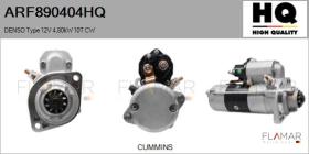 HQ ARF890404HQ - ARR NUEVO DENSO Type 12V 4,80kW 10T CW