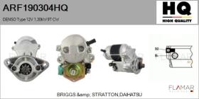 HQ ARF190304HQ - ARR NUEVO DENSO Type 12V 9T CW