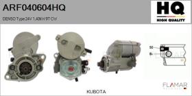 HQ ARF040604HQ - ARR NUEVO DENSO Type 24V 1,40kW 9T CW