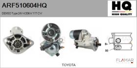 HQ ARF510604HQ - ARR NUEVO DENSO Type 24V 4,50kW 11T CW