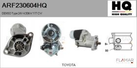 HQ ARF230604HQ - ARR NUEVO DENSO Type 24V 4,50kW 11T CW