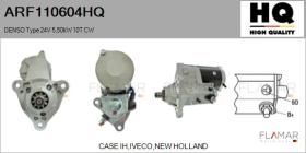HQ ARF110604HQ - ARR NUEVO DENSO Type 24V 5,50kW 10T CW