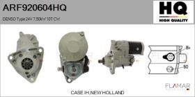 HQ ARF920604HQ - ARR NUEVO DENSO Type 24V 7,50kW 10T CW