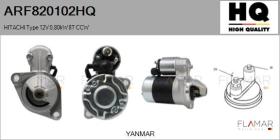 HQ ARF820102HQ - ARR NUEVO HITACHI Type 12V 0,80kW 8T CCW