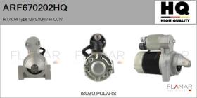 HQ ARF670202HQ - ARR NUEVO HITACHI Type 12V 0,80kW 9T CCW