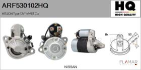 HQ ARF530102HQ - ARR NUEVO HITACHI Type 12V 1,00kW 8T CW