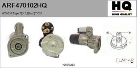 HQ ARF470102HQ - ARR NUEVO HITACHI Type 12V 1,20kW 8T CW
