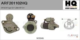 HQ ARF201102HQ - ARR NUEVO HITACHI Type 12V 1,20kW 8T CW