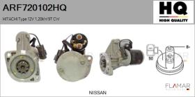 HQ ARF720102HQ - ARR NUEVO HITACHI Type 12V 1,20kW 9T CW