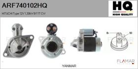 HQ ARF740102HQ - ARR NUEVO HITACHI Type 12V 1,30kW 11T CW