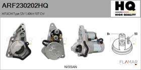 HQ ARF230202HQ - ARR NUEVO HITACHI Type 12V 1,40kW 10T CW