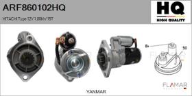 HQ ARF860102HQ - ARR NUEVO HITACHI Type 12V 1,80kW 15T