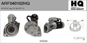 HQ ARF040102HQ - ARR NUEVO HITACHI Type 12V 2,00kW 9T CW