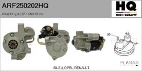 HQ ARF250202HQ - ARR NUEVO HITACHI Type 12V 2,20kW 9T CW
