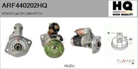 HQ ARF440202HQ - ARR NUEVO HITACHI Type 12V 2,20kW 9T CW