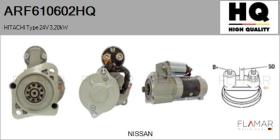 HQ ARF610602HQ - ARR NUEVO HITACHI Type 24V 3,20kW