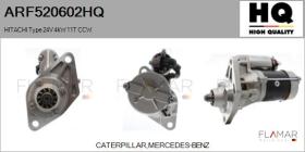 HQ ARF520602HQ - ARR NUEVO HITACHI Type 24V 4,00kW 11T