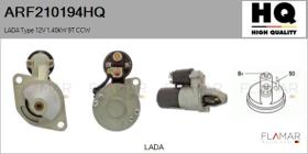 HQ ARF210194HQ - ARR NUEVO LADA Type 12V 1,40kW 9T CCW