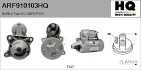 HQ ARF910103HQ - ARR NUEVO MARELLI Type 12V 0,80kW 9T CW