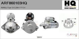 HQ ARF860103HQ - ARR NUEVO MARELLI Type 12V 2,20kW 11T CW