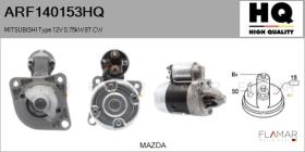 HQ ARF140153HQ - ARR NUEVO MITSUBISHI Type 12V 0,75kW 8T CW