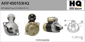 HQ ARF450153HQ - ARR NUEVO MITSUBISHI Type 12V 0,80kW 8T CW