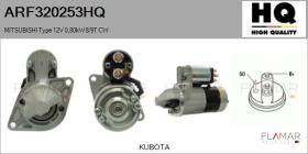 HQ ARF320253HQ - ARR NUEVO MITSUBISHI Type 12V 0,80kW 9T CW