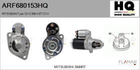 HQ ARF680153HQ - ARR NUEVO MITSUBISHI Type 12V 0,90kW 8T CCW