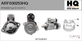 HQ ARF030253HQ - ARR NUEVO MITSUBISHI Type 12V 1,00kW 8T CW