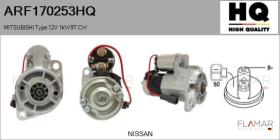 HQ ARF170253HQ - ARR NUEVO MITSUBISHI Type 12V 1,00kW 9T CW