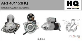 HQ ARF401153HQ - ARR NUEVO MITSUBISHI Type 12V 1,10kW 8/9T CW