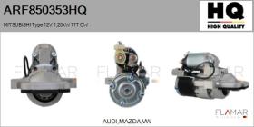 HQ ARF850353HQ - ARR NUEVO MITSUBISHI Type 12V 1,20kW 11T CW