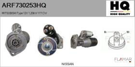 HQ ARF730253HQ - ARR NUEVO MITSUBISHI Type 12V 1,20kW 11T CW