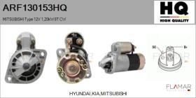 HQ ARF130153HQ - ARR NUEVO MITSUBISHI Type 12V 1,20kW 8T CW
