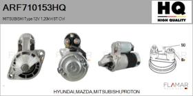 HQ ARF710153HQ - ARR NUEVO MITSUBISHI Type 12V 1,20kW 8T CW