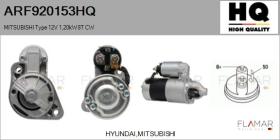 HQ ARF920153HQ - ARR NUEVO MITSUBISHI Type 12V 1,20kW 8T CW