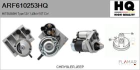 HQ ARF610253HQ - ARR NUEVO MITSUBISHI Type 12V 1,40kW 10T