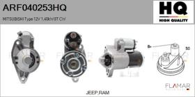 HQ ARF040253HQ - ARR NUEVO MITSUBISHI Type 12V 1,40kW 10T