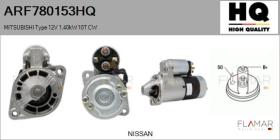 HQ ARF780153HQ - ARR NUEVO MITSUBISHI Type 12V 1,40kW 10T CW